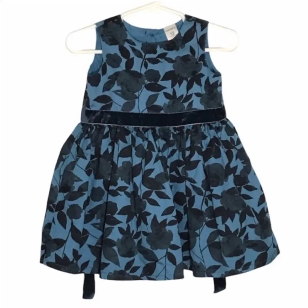 Carter’s Blue Floral Dress